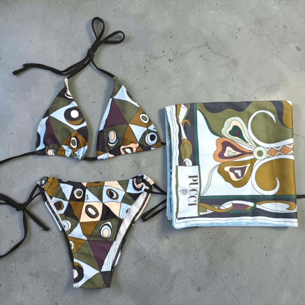 The Puli Shanghai Resort Bikini & Scarf