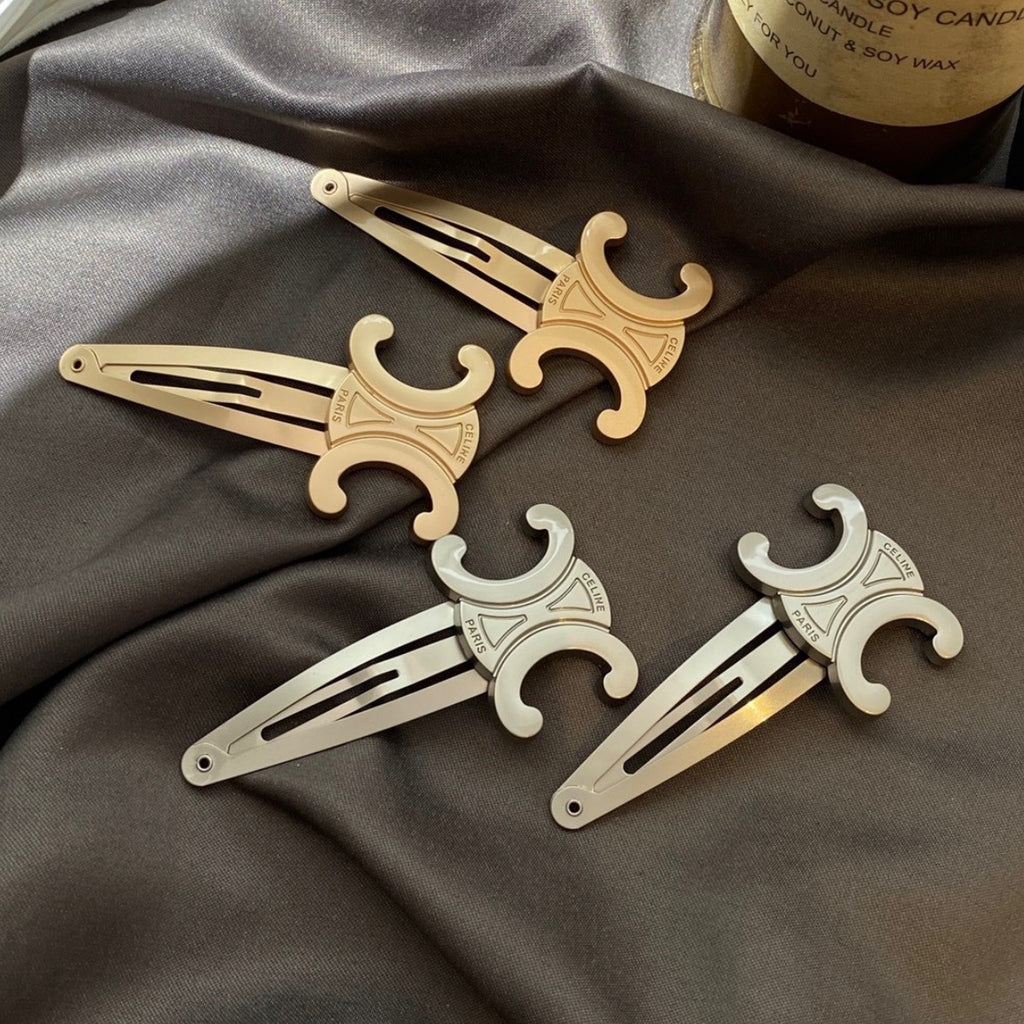 Coral Costa Resort Hair Clips