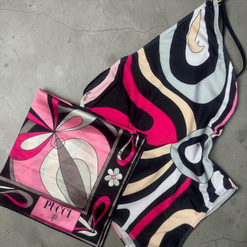 Lambug Beach One-Piece & Scarf