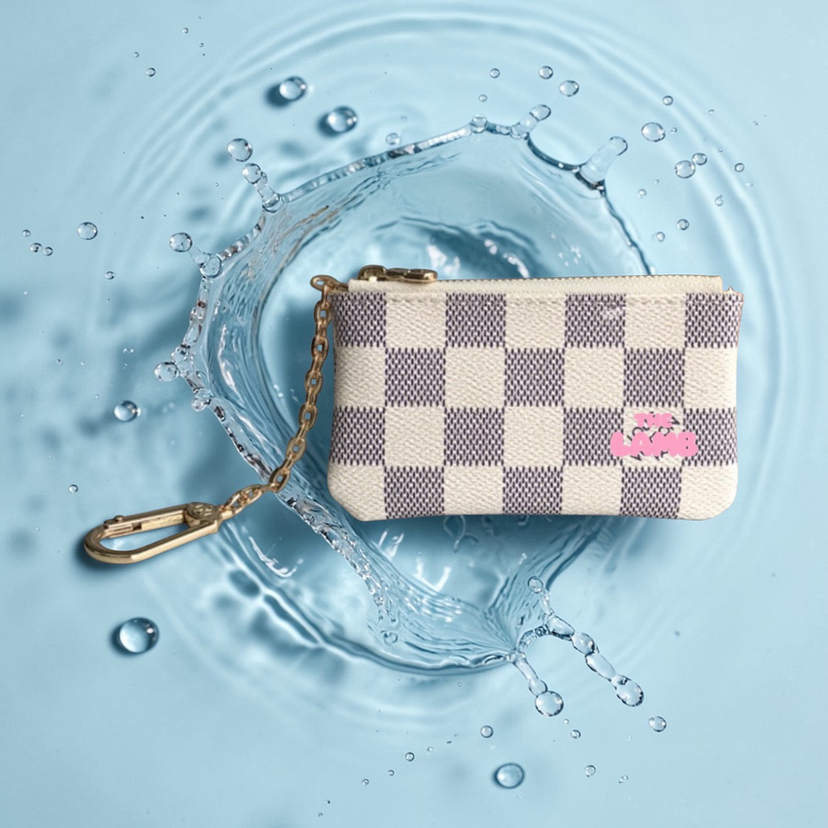 Kasimedu Beach Keychain Pouch