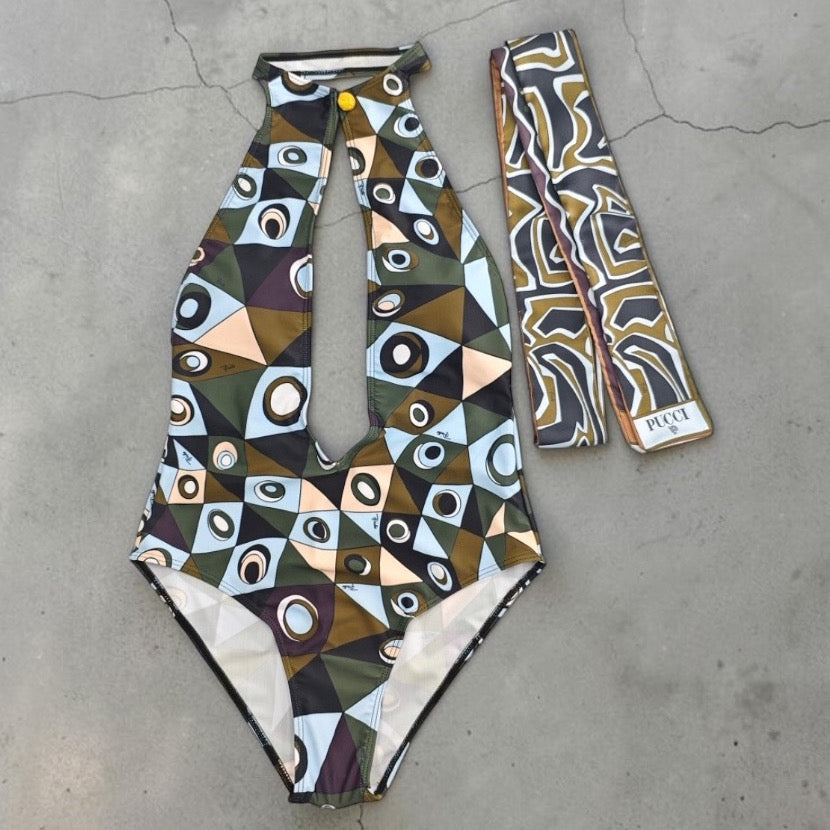 Pinamar Resort Swimsuit & Ribbon